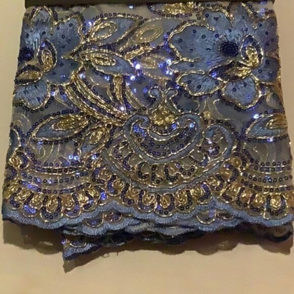 3PC Phoebe Embroidery Kitchen Curtain Set - Picture 5 of 5